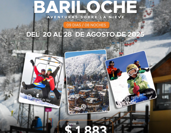 Bariloche 20 al 28 de agosto